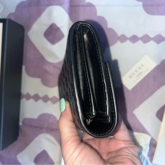 Gucci continental wallet with Cat authentic w/ box cards dust bag 🌺 - Picture 10 of 13